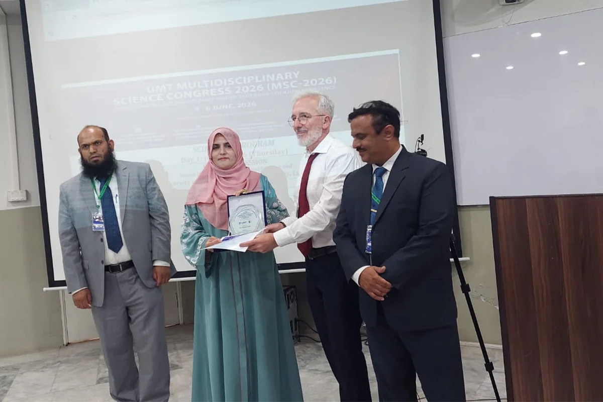 Prof. Dr. Sumera Zaib participated in the 4th Conference on Emerging Trends in Chemistry, UMT (2)