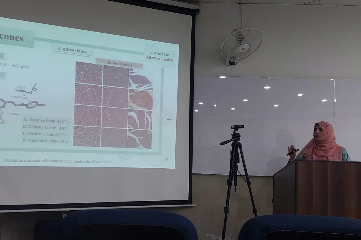 Prof. Dr. Sumera Zaib participated in the 4th Conference on Emerging Trends in Chemistry, UMT (3)