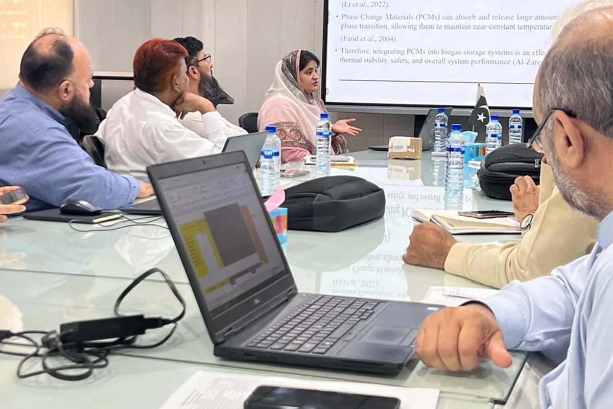 's Students Completed Two Innovative Research Projects under Dr. Muhammad Perviaz (4)
