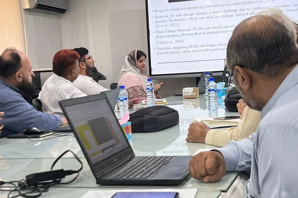 's Students Completed Two Innovative Research Projects under Dr. Muhammad Perviaz (5)