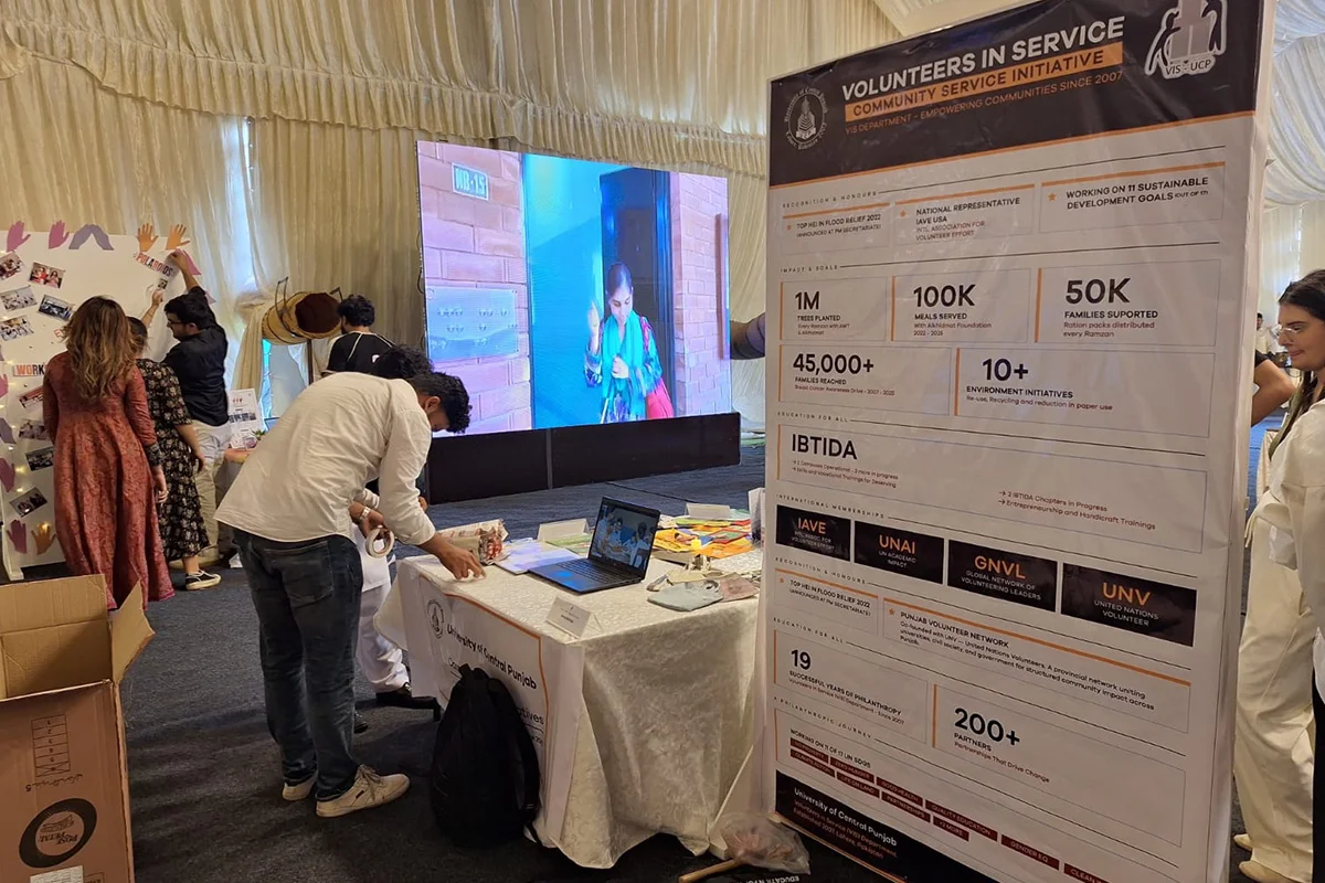VIS Department Showcases Community Service Initiatives at BNU Community Event (6)