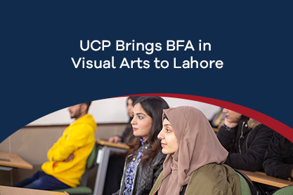 BFA Visual Arts in Lahore at UCP