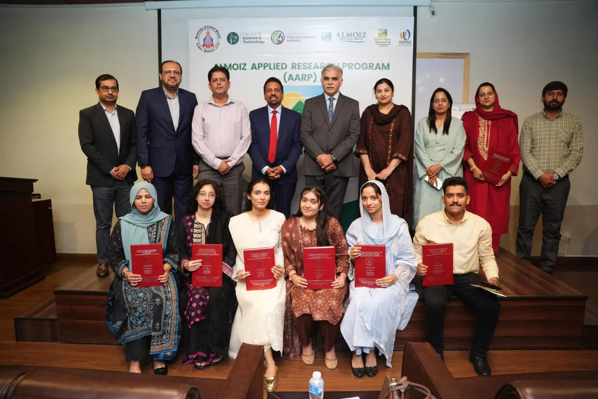 Department of Food and Nutrition Sciences x Al-Moiz Industries Limited Applied Research Program Batch 1 Concluding Ceremony (2)