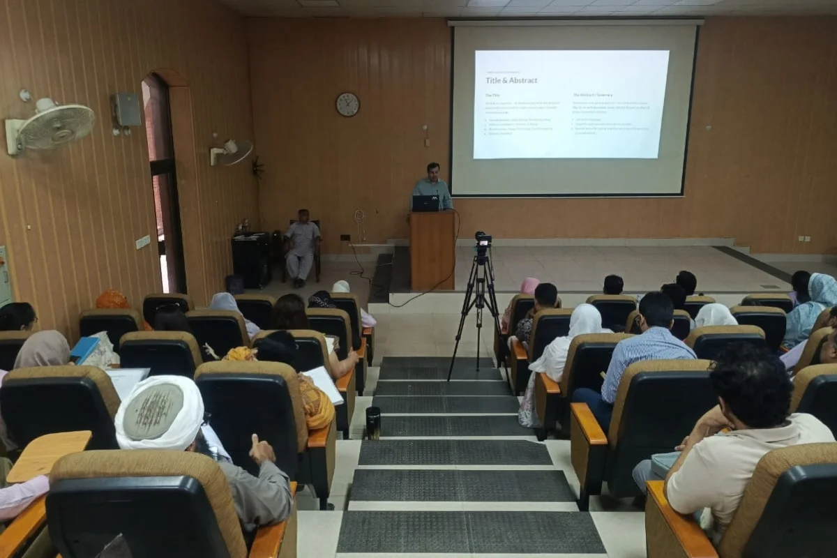's Guest Training Session for HEC Research Grant Proposal (3)